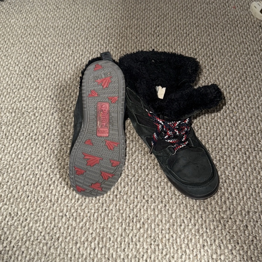 Black Pajar Tex winter boot